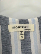 Pre-Owned Monteau Blue Size Small Short Sleeveless Dress | True Fashionistas.