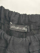 Pre-Owned Made In Italy Black Size S/M Short Short Sleeve Dress | True Fashionistas.