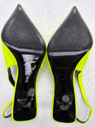 Pre-Owned Yves Saint Laurent Yellow Size 37 Slingback Heels | True Fashionistas.