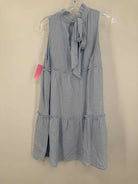 Pre-Owned Pomander Place Blue Size Medium Short Sleeveless Dress | True Fashionistas.