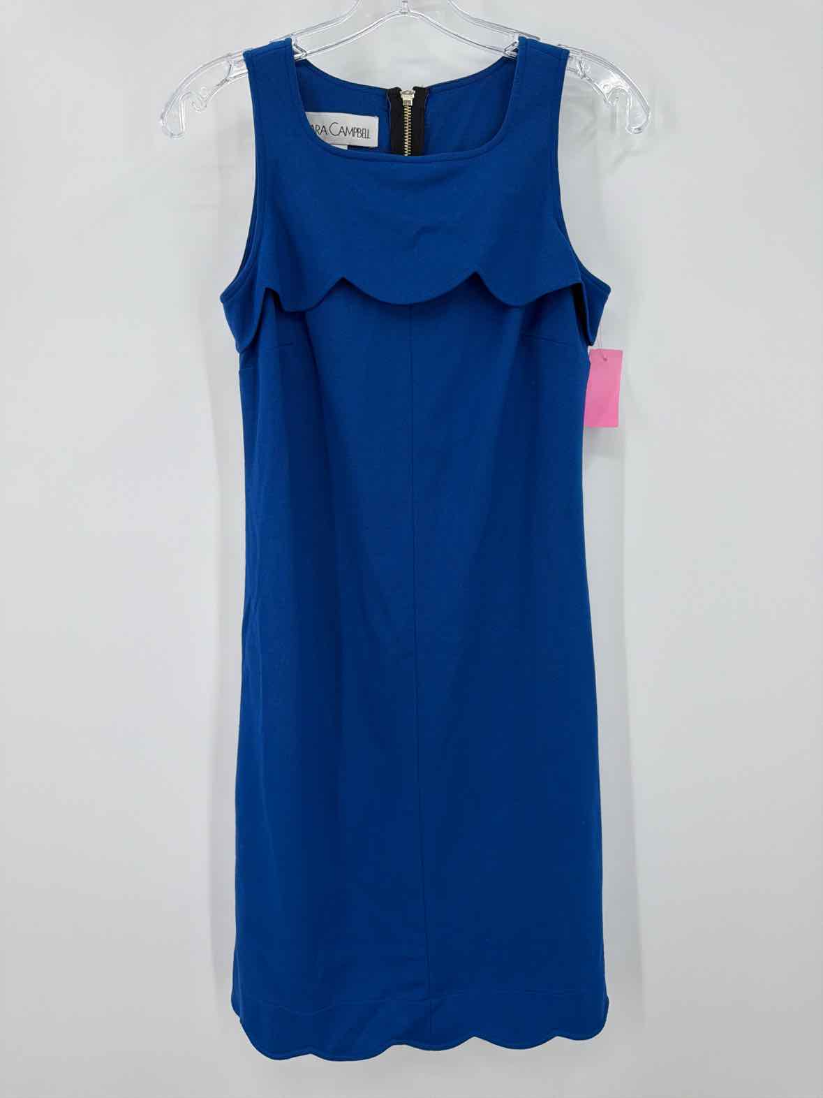 Pre-Owned Sara Campbell Blue Size XS Short Sleeveless Dress | True Fashionistas.