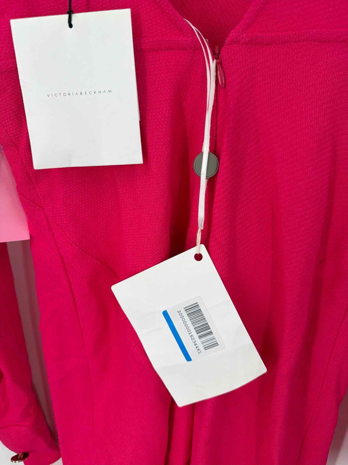 Pre-Owned Victoria Beckham Pink Size 6 Short Long Sleeve Dress | True Fashionistas.