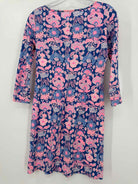Pre-Owned Lilly Pulitzer Blue Size XXS Short Long Sleeve Dress | True Fashionistas.
