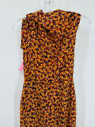 Pre-Owned Saloni Yellow Size 2 Long Sleeveless Dress | True Fashionistas.