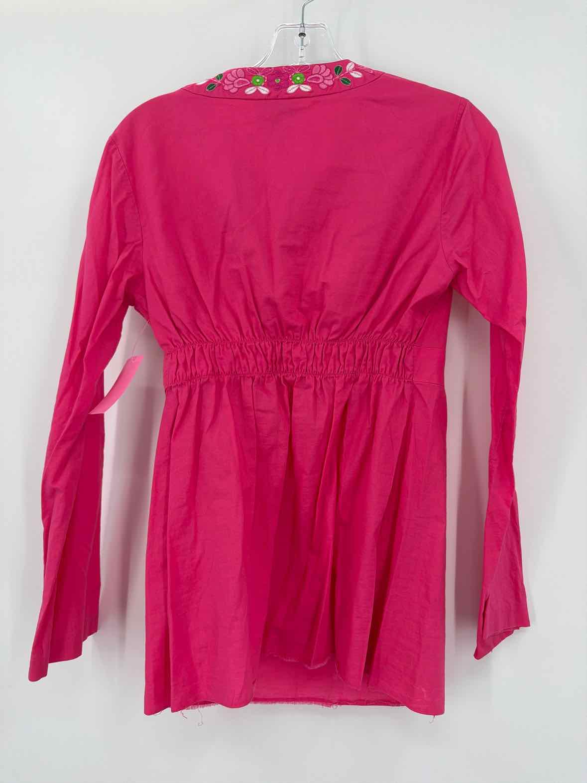 Pre-Owned Lilly Pulitzer Pink Size Small Vintage Blouse | True Fashionistas.