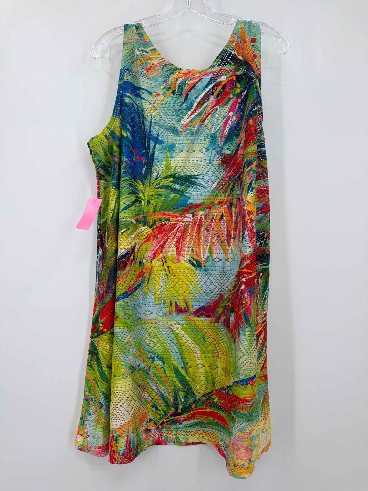 Pre-Owned Leoma Lovegrove Green Size XL Coverup | True Fashionistas.