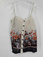 Pre-Owned Maeve White Size 4 Tank Top | True Fashionistas.