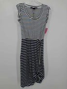 Pre-Owned Veronica Beard Navy Size XS Stripe Short Sleeveless Dress | True Fashionistas.