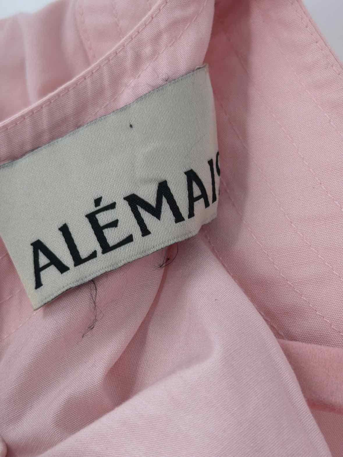 Pre-Owned Alemais Pink Size 8 Short Long Sleeve Dress | True Fashionistas.