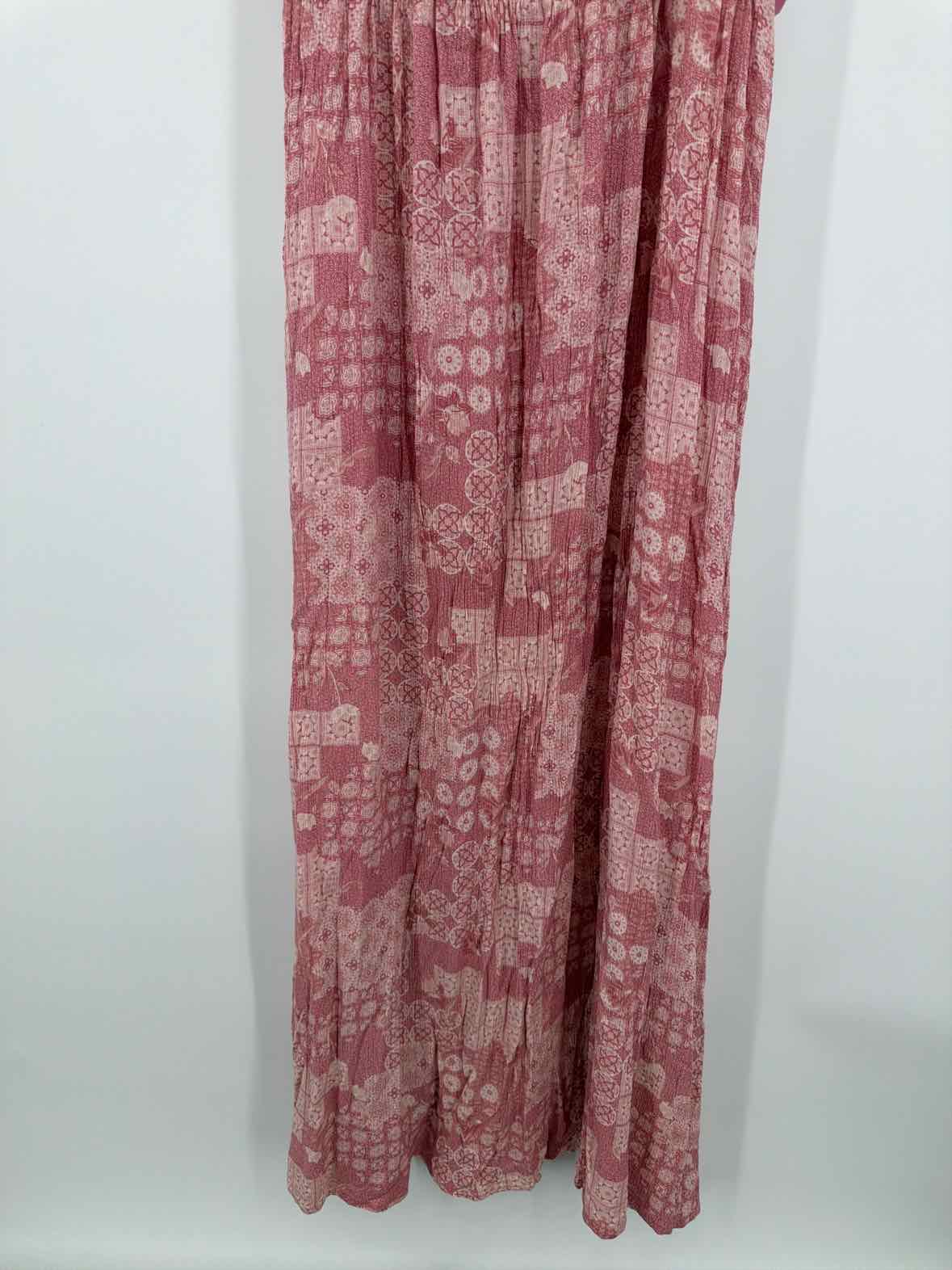Pre-Owned Wonderly Pink Size XL Long Sleeveless Dress | True Fashionistas.