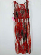 Pre-Owned Mlle Gabrielle Red Size Medium Short Sleeveless Dress | True Fashionistas.
