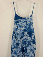 Pre-Owned Joie Blue Size 14 Long Sleeveless Dress | True Fashionistas.