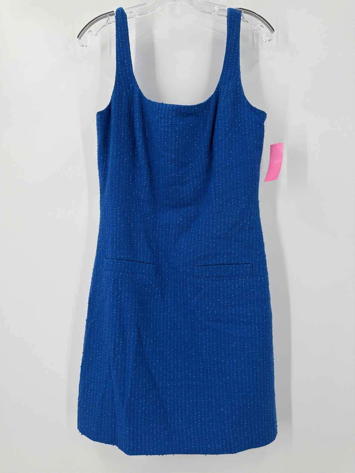 Pre-Owned Veronica Beard Blue Size 8 Short Sleeveless Dress | True Fashionistas.