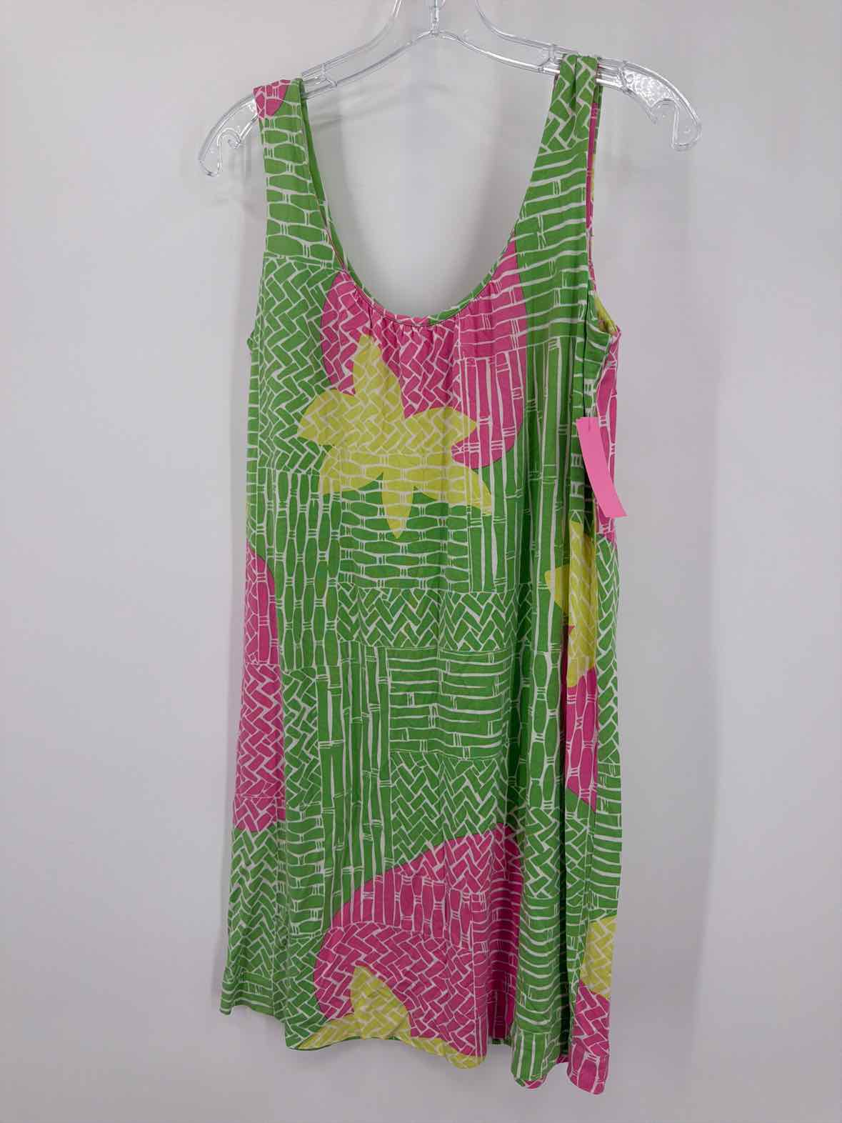 Pre-Owned Lilly Pulitzer Green Size Small Short Sleeveless Dress | True Fashionistas.