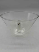 Mud Pie Clear Glass Ghost Candy Bowl Halloween | True Fashionistas.