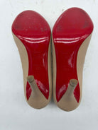 Pre-Owned Christian Louboutin Tan Size 36.5 Pump Heels | True Fashionistas.