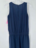 Pre-Owned Cabi Navy Size XS Sleeveless Jumpsuit | True Fashionistas.