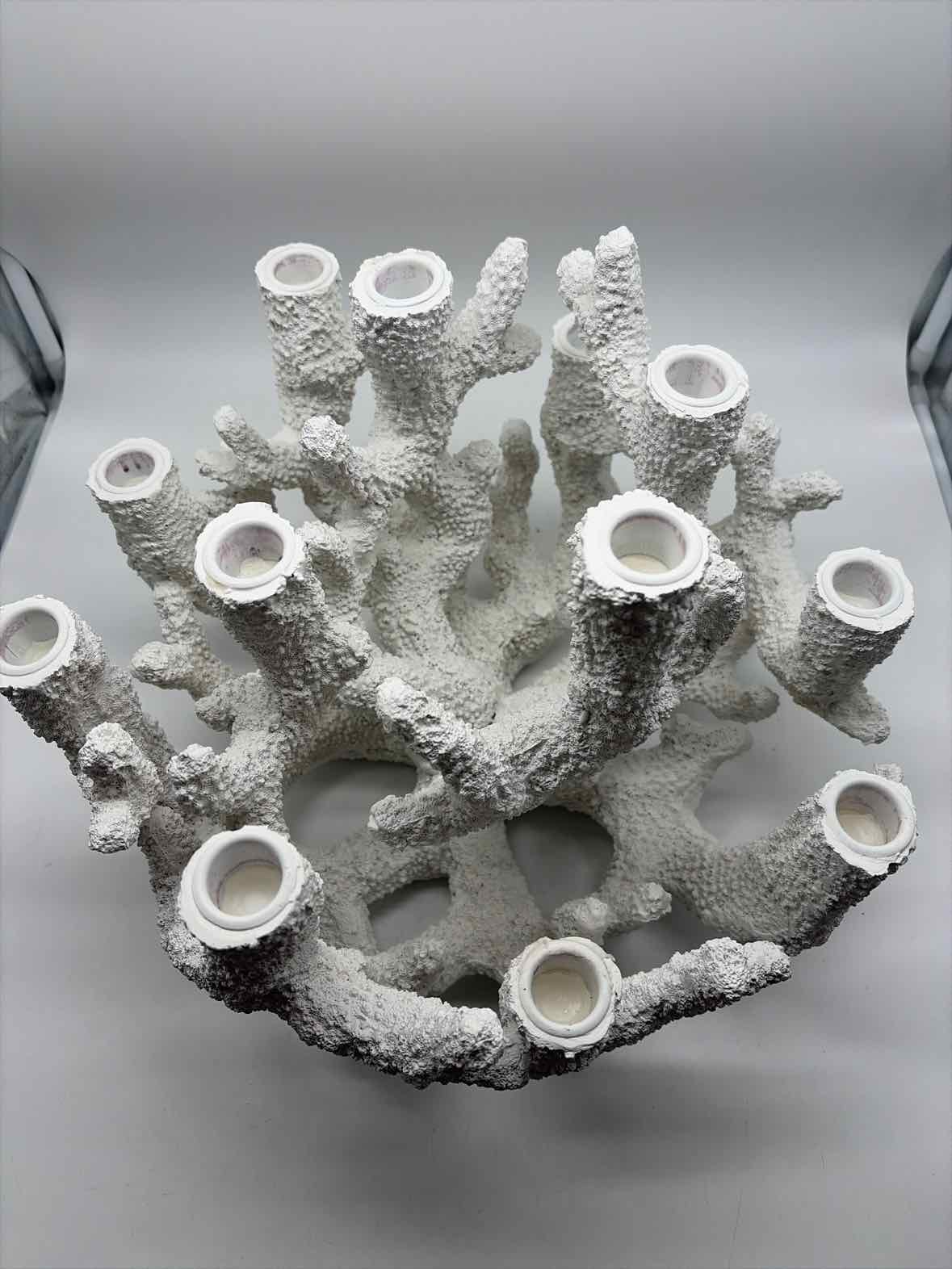 White Coral 12 Candle Holder | True Fashionistas.
