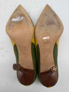Pre-Owned Giuseppe Zanotti Green Size 6 Pump Heels | True Fashionistas.