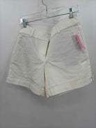 Loft White Size 6 Basic Shorts | True Fashionistas.