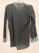 Pre-Owned Sulu Black Size 4 Blouse | True Fashionistas.