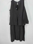 Pre-Owned Luisa Cerano Black Size 8 Short Sleeveless Dress | True Fashionistas.