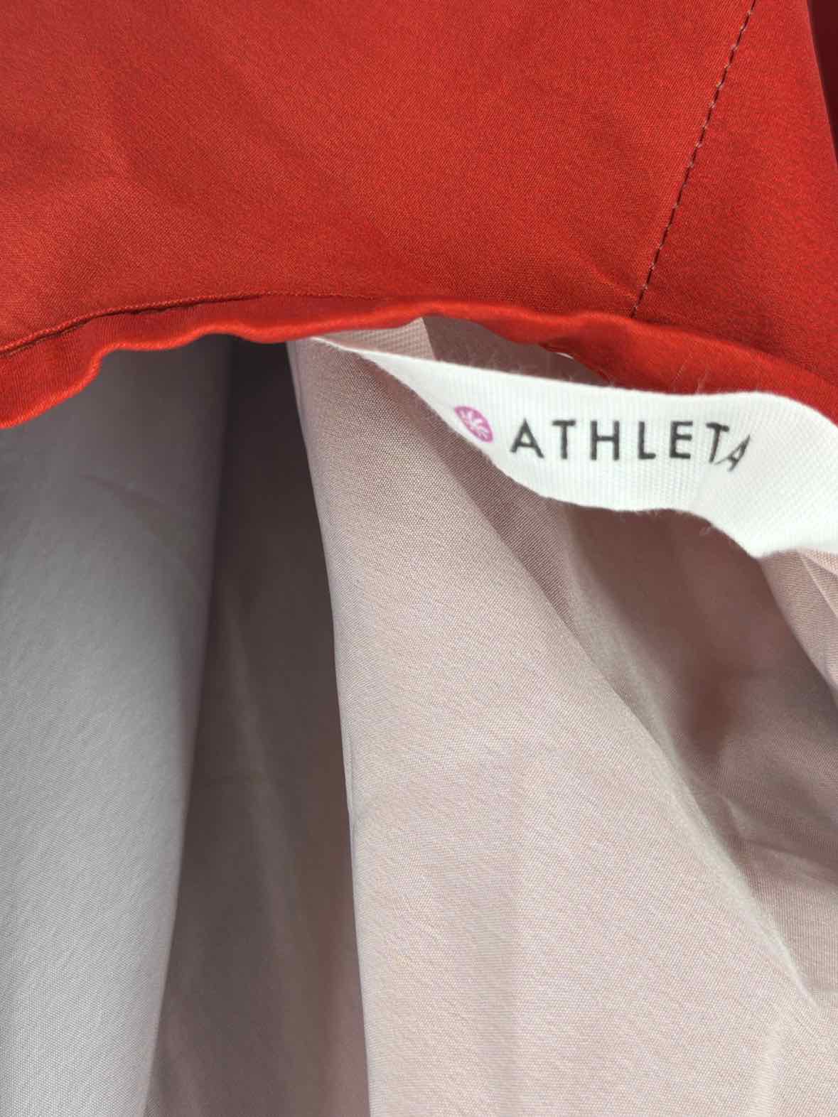 Pre-Owned Athleta Red Size XXS Long Sleeveless Dress | True Fashionistas.