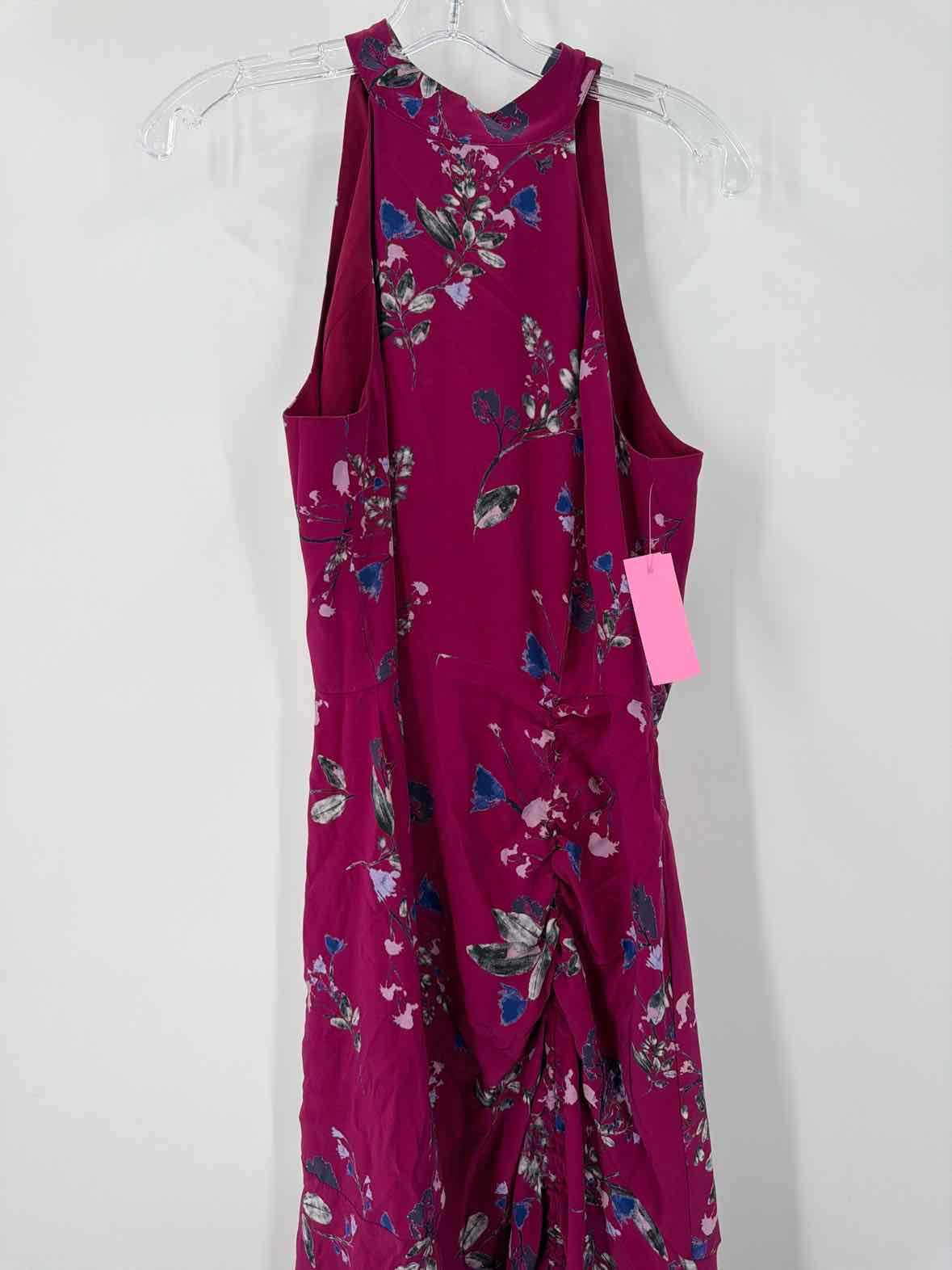 Pre-Owned Parker Purple Size 4 Long Sleeveless Dress | True Fashionistas.
