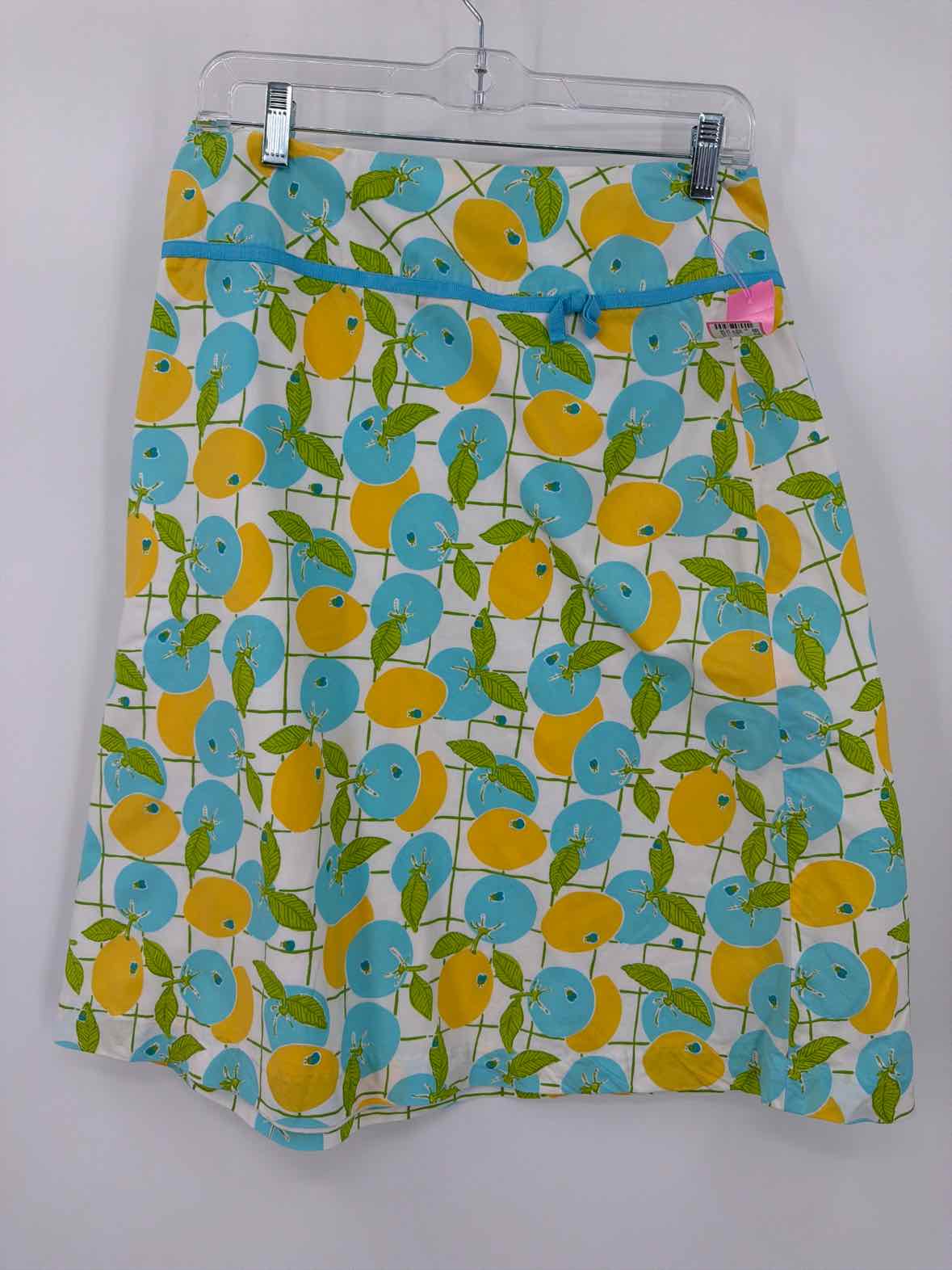 Pre-Owned Lilly Pulitzer Blue Size 6 Vintage A Line Skirt | True Fashionistas.