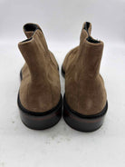 Pre-Owned Lanvin Tan 12 Suede Ankle Men's Boots | True Fashionistas.