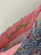 Pre-Owned Lilly Pulitzer Blue Size 00 Callahan Printed Shorts | True Fashionistas.