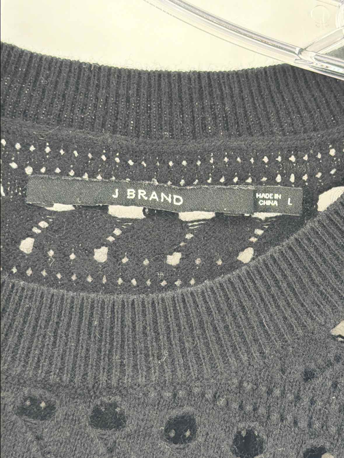 Pre-Owned J Brand Black Size Large Sweater | True Fashionistas.