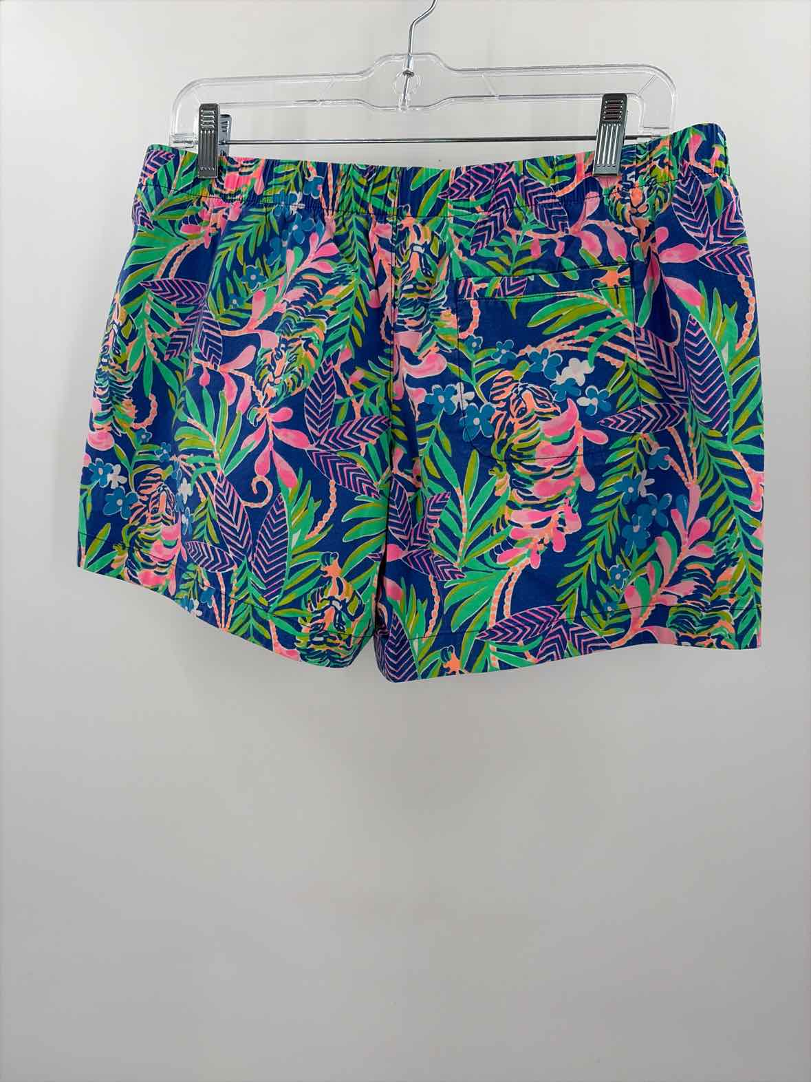 Lilly Pulitzer Blue Size Medium Printed Shorts | True Fashionistas.