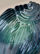 Irridescent Turquoise Shell Glass Bowl | True Fashionistas.