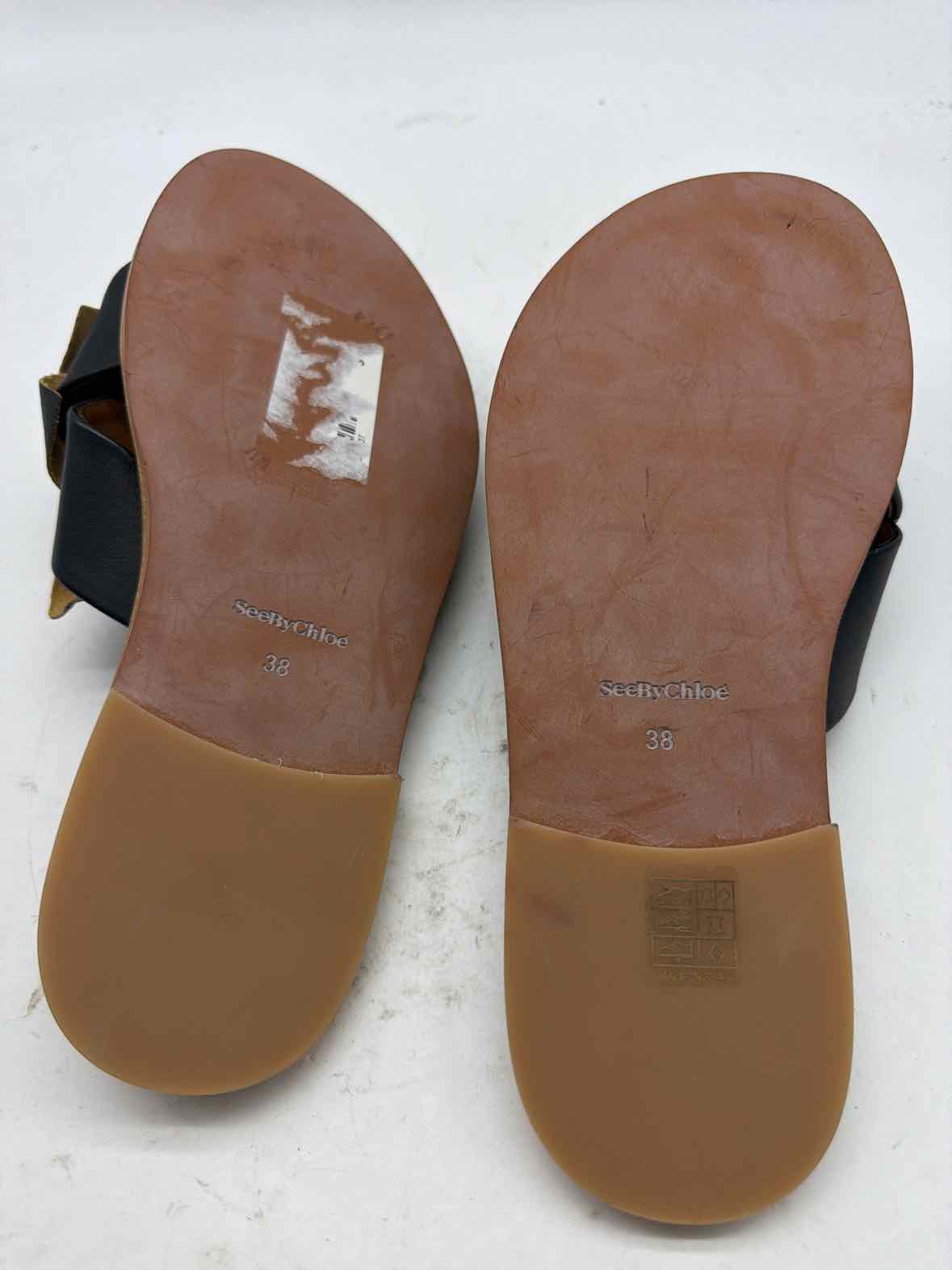 Pre-Owned See By Chloe Black Size 8 Mule Sandals | True Fashionistas.