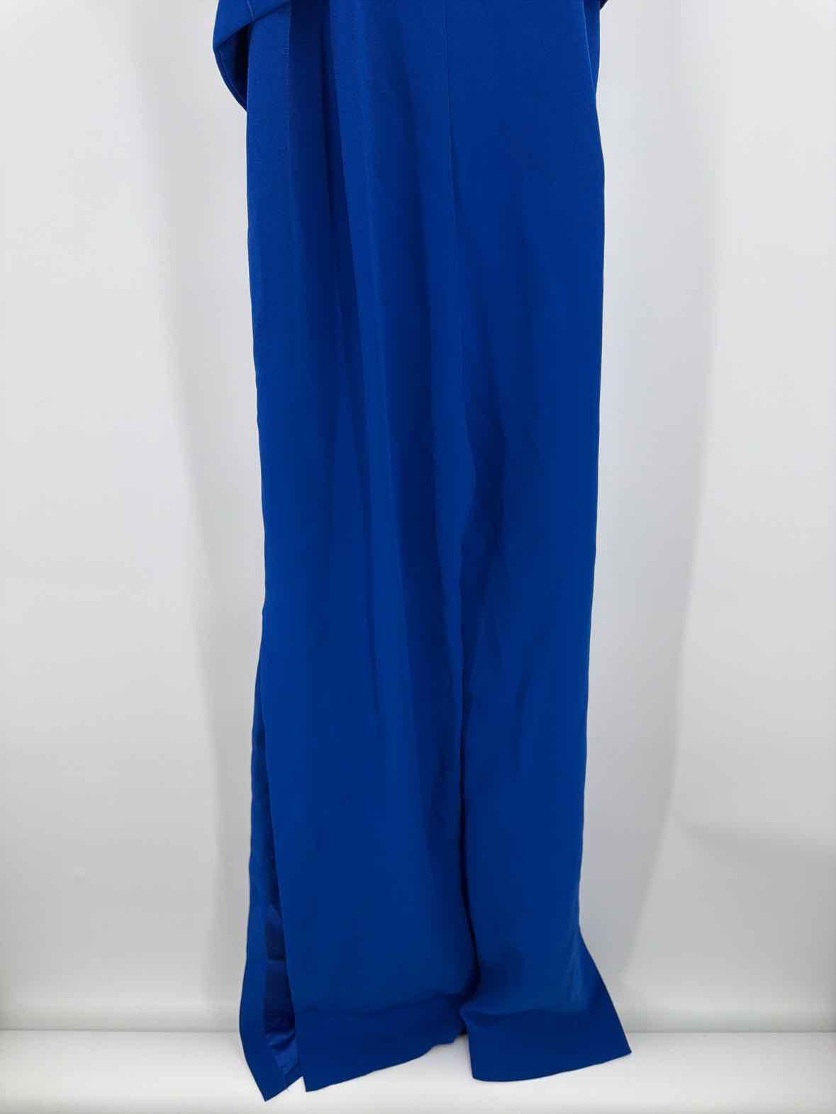 Pre-Owned Jonathan Simkhai Blue Size 6 Sleeveless Jumpsuit | True Fashionistas.