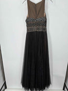 Pre-Owned Marchesa Notte Black Size 4 Evening Long Evening Gown | True Fashionistas.