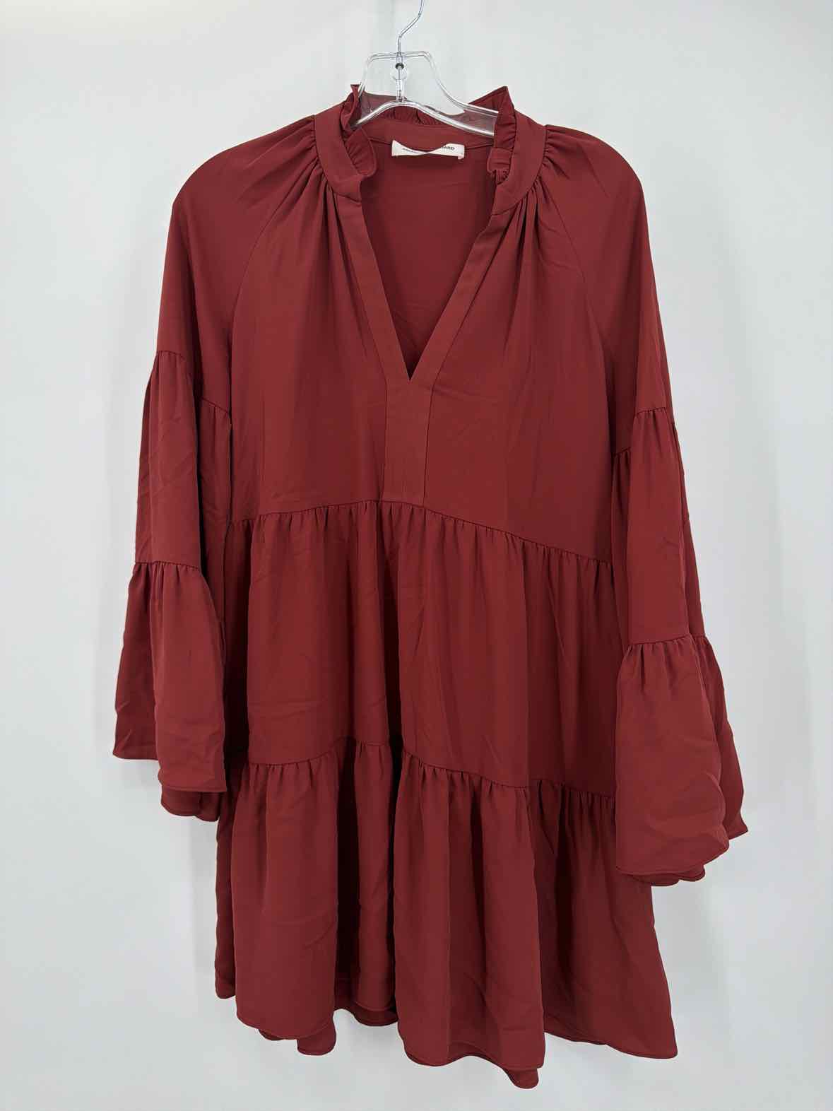 Pre-Owned Amanda Uprichard Brown Size Small Short Long Sleeve Dress | True Fashionistas.