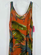 Pre-Owned Soft Surroundings Tan Size Small Long Sleeveless Dress | True Fashionistas.