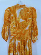 Pre-Owned Cult Gaia Yellow Size Small Long Long Sleeve Dress | True Fashionistas.