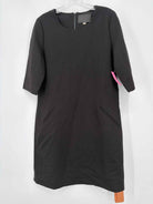 Pre-Owned The Eight Senses Black Size XL Short Short Sleeve Dress | True Fashionistas.