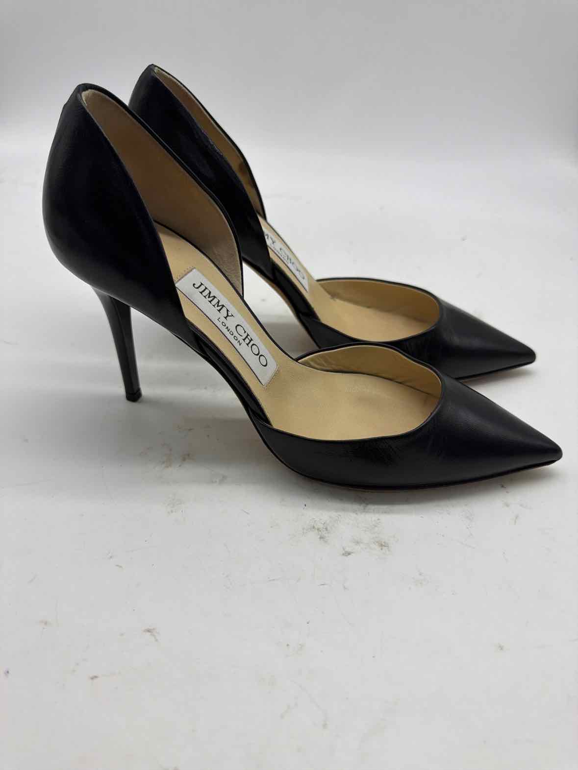 Pre-Owned Jimmy Choo Black Size 35 D'orsay Heels | True Fashionistas.