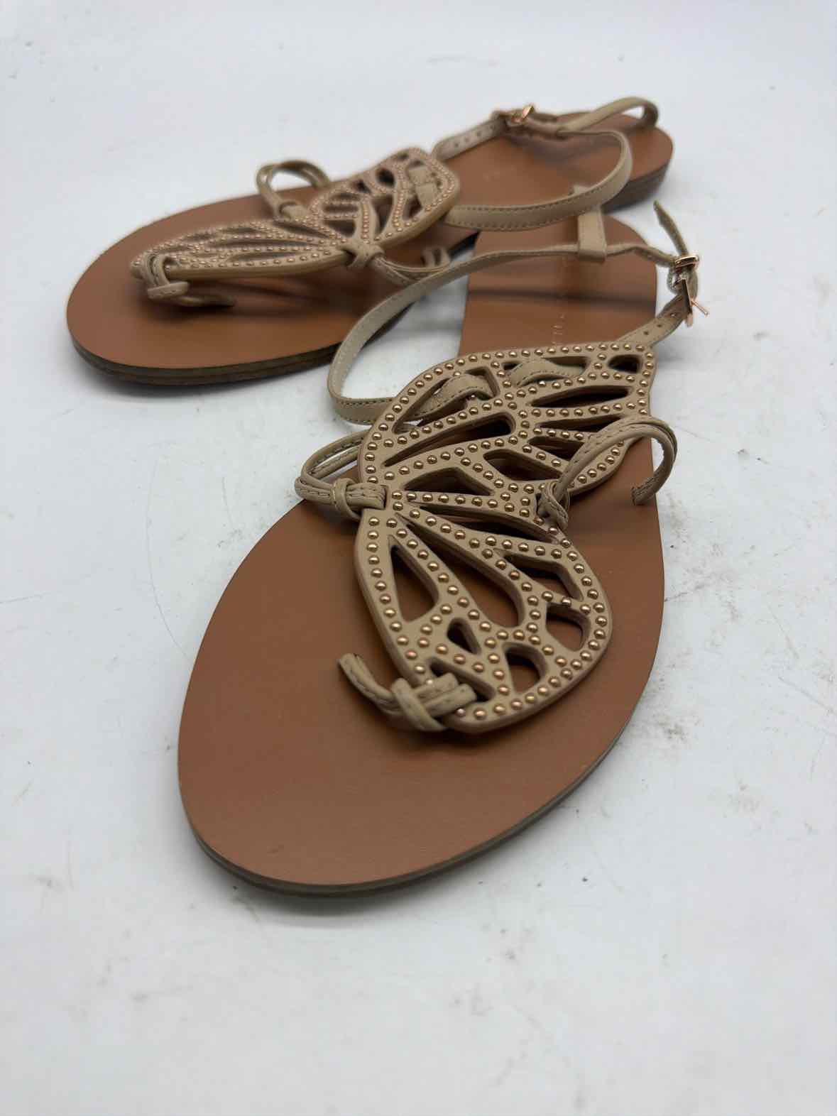 Pre-Owned Sophia Webster Tan Size 40.5 Strappy Sandals | True Fashionistas.