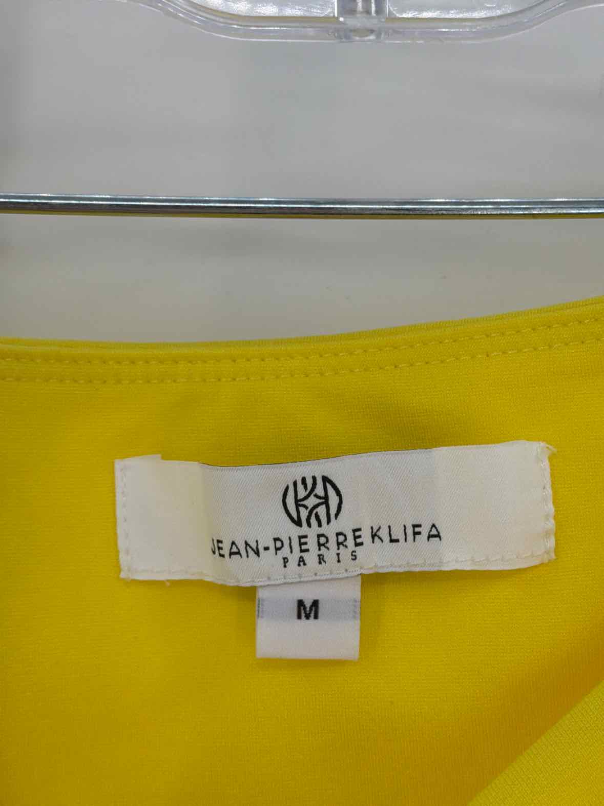 Pre-Owned Jean-Pierre Klifa Yellow Size Medium Casual Pants | True Fashionistas.