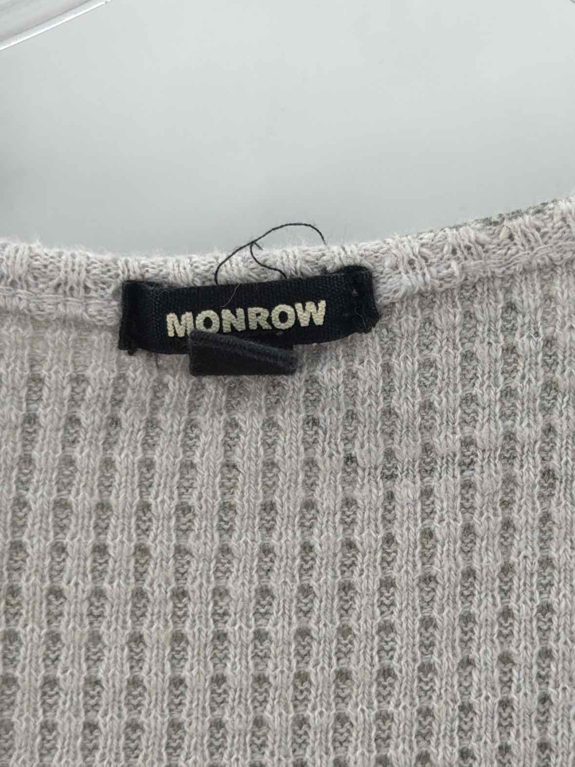 Pre-Owned Monrow Grey Size Medium Short Sleeveless Dress | True Fashionistas.
