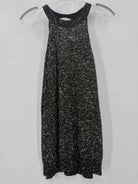 Pre-Owned Ramy Brook Black Size XL Knit Sequin Tank Top | True Fashionistas.