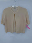 Pre-Owned Akris Ivory Size 8 Cardigan Sweater | True Fashionistas.