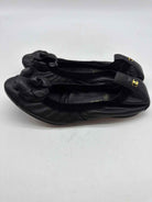 Pre-Owned Chanel Black Size 36 Spirit Flat Flats | True Fashionistas.