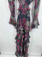 Pre-Owned Rococo Sand Grey Size Small Long Long Sleeve Dress | True Fashionistas.