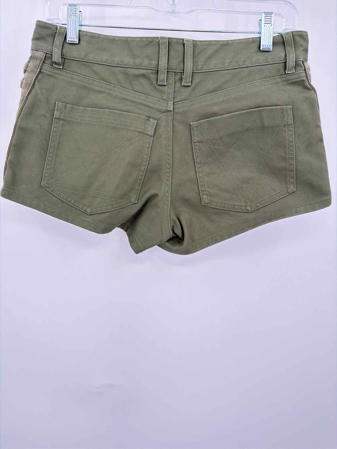 Pre-Owned Zadig & Voltaire Green Size 34 Basic Shorts | True Fashionistas.